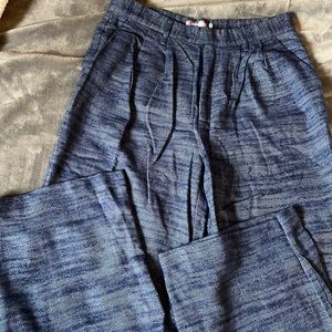 Soft wide leg trousers